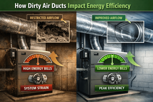 How Dirty Air Ducts Impact Energy Efficiency