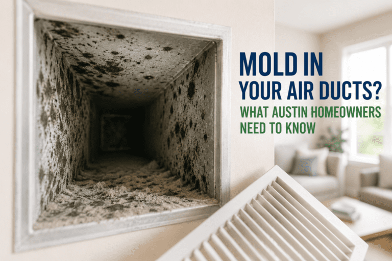 Is Mold Growing in Your Air Ducts? What Austin Homeowners Need to Know