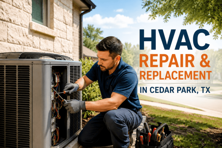 HVAC Repair and Replacement in Cedar Park, TX: Know When It’s Time