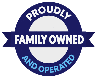 Family-owned and operated badge for Andrew and Sons Air Duct Cleaning