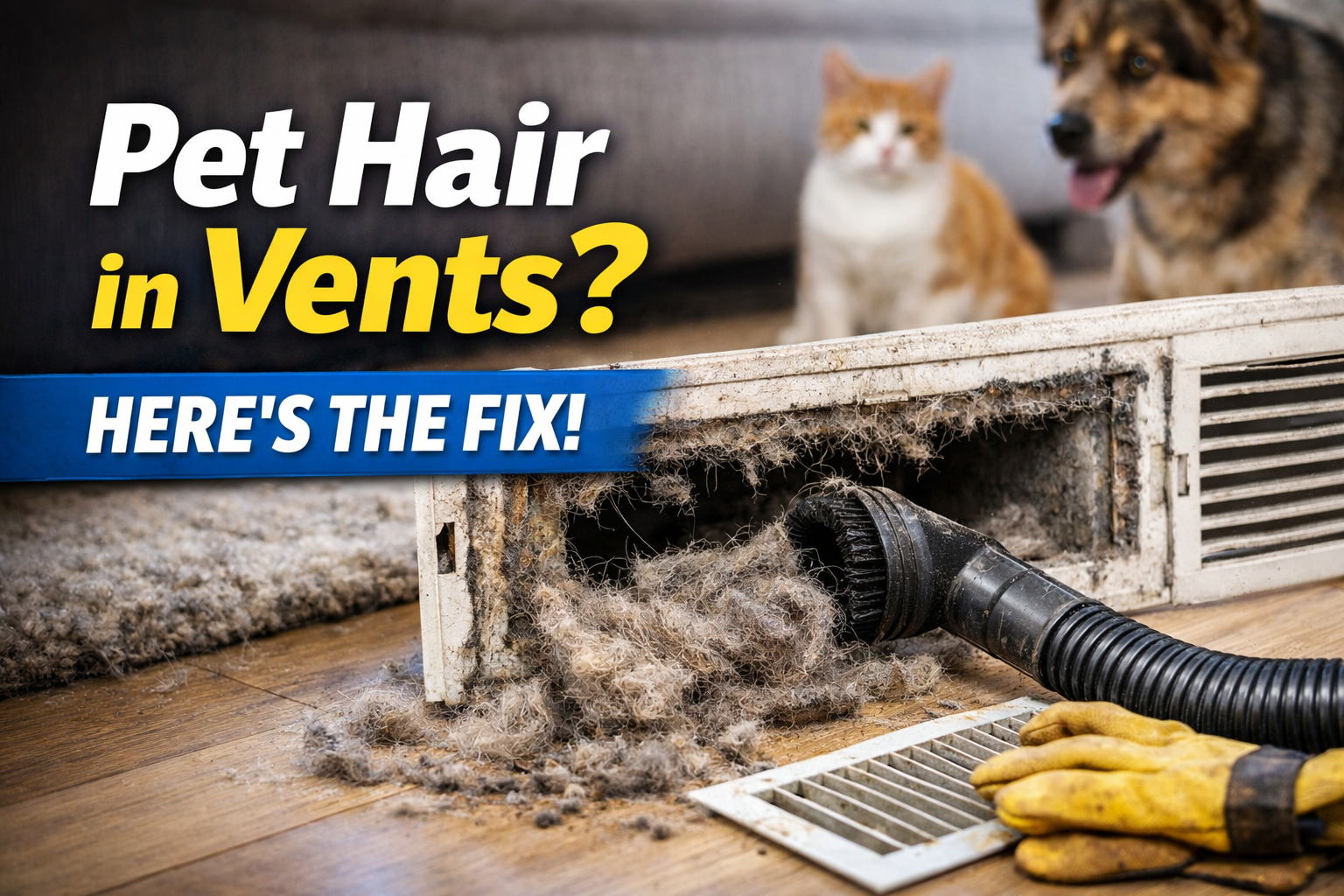 Pet Hair in Vents