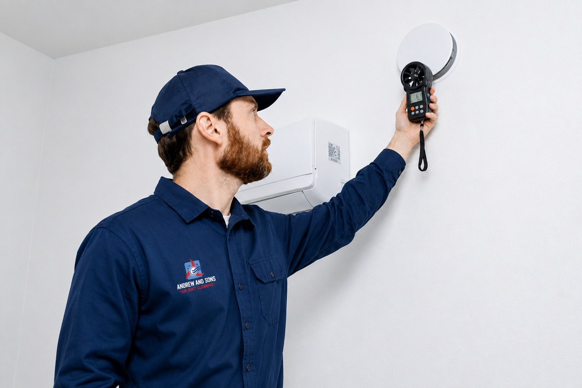 Indoor air quality inspection in Round Rock, TX