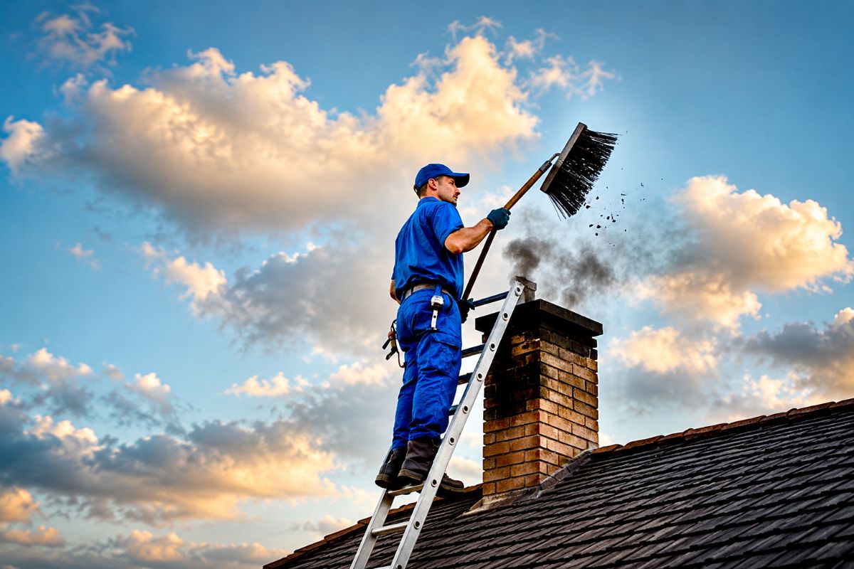 Chimney sweep in Round Rock, TX