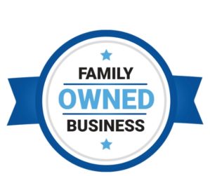 Family owned business badge for Andrew and Sons Air Duct Cleaning, LLC in Austin, Texas.